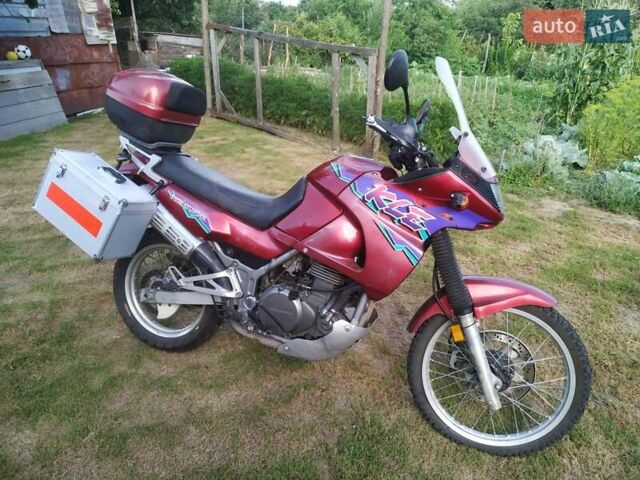 Красный Кавасаки KLE 500, объемом двигателя 0.5 л и пробегом 55 тыс. км за 3100 $, фото 1 на Automoto.ua