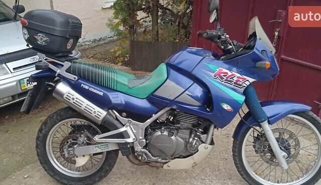 Синий Кавасаки KLE 500, объемом двигателя 0.5 л и пробегом 42 тыс. км за 2000 $, фото 1 на Automoto.ua
