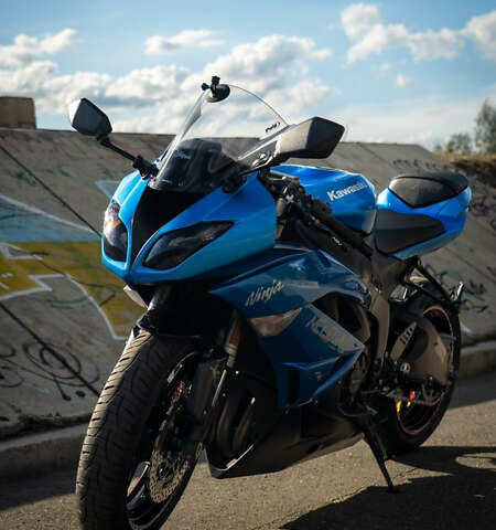 Синий Кавасаки Ninja 600 ZX-6R, объемом двигателя 0 л и пробегом 62 тыс. км за 7100 $, фото 1 на Automoto.ua