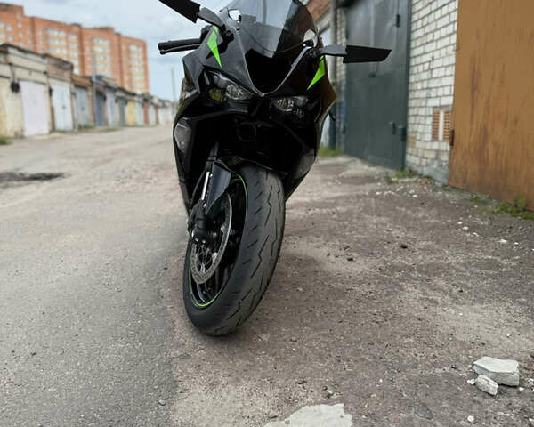 Черный Кавасаки Ninja 636 ZX-6R, объемом двигателя 0 л и пробегом 2 тыс. км за 18000 $, фото 1 на Automoto.ua