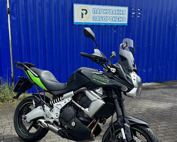 Черный Кавасаки Versys 650, объемом двигателя 0.65 л и пробегом 44 тыс. км за 4699 $, фото 1 на Automoto.ua
