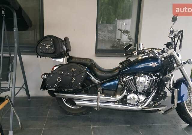 Синий Кавасаки VN 900, объемом двигателя 0.9 л и пробегом 32 тыс. км за 7500 $, фото 1 на Automoto.ua