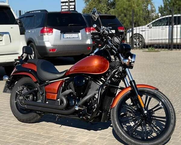Помаранчевий Кавасакі VN 900, об'ємом двигуна 0.9 л та пробігом 12 тис. км за 7999 $, фото 1 на Automoto.ua