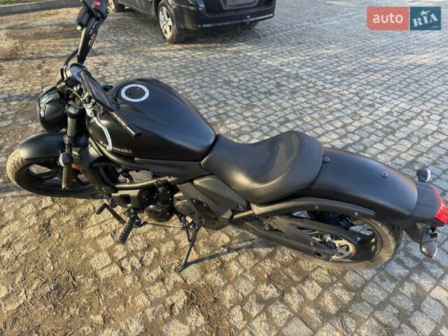 Черный Кавасаки Vulcan 650S, объемом двигателя 0.65 л и пробегом 4 тыс. км за 7500 $, фото 1 на Automoto.ua