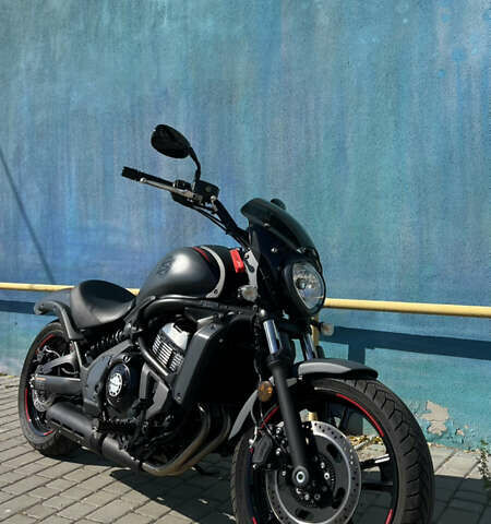 Черный Кавасаки Vulcan 650S, объемом двигателя 0.65 л и пробегом 2 тыс. км за 9300 $, фото 1 на Automoto.ua
