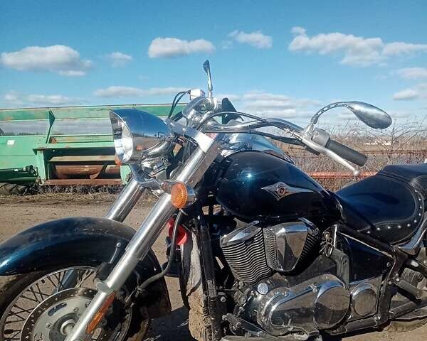 Синий Кавасаки Vulcan 900, объемом двигателя 0.9 л и пробегом 12 тыс. км за 7000 $, фото 1 на Automoto.ua