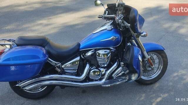 Синій Кавасакі Vulcan 900, об'ємом двигуна 0.9 л та пробігом 27 тис. км за 7500 $, фото 1 на Automoto.ua