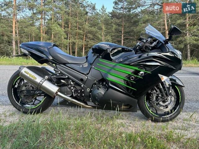 Черный Кавасаки ZZR 1400, объемом двигателя 1.44 л и пробегом 21 тыс. км за 16000 $, фото 1 на Automoto.ua