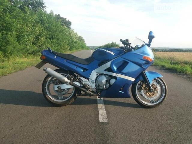 Синій Кавасакі ZZR 400, об'ємом двигуна 0 л та пробігом 39 тис. км за 1850 $, фото 1 на Automoto.ua