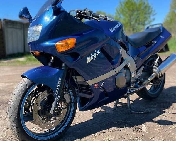 Синій Кавасакі ZZR 600, об'ємом двигуна 0.6 л та пробігом 75 тис. км за 2500 $, фото 1 на Automoto.ua