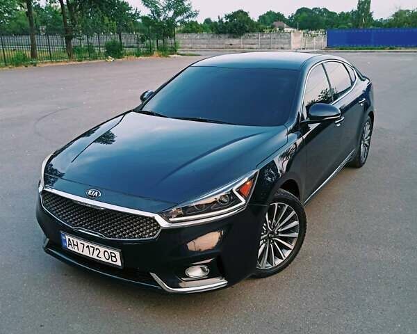Синий Киа Каденза, объемом двигателя 3.34 л и пробегом 130 тыс. км за 17800 $, фото 1 на Automoto.ua