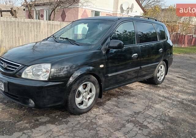 Киа Каренс 2006 в Прилуках на Automoto.ua Черный Киа Каренс, объемом двигателя 1.99 л и пробегом 255 тыс. км за 2550 $, фото 1 на Automoto.ua