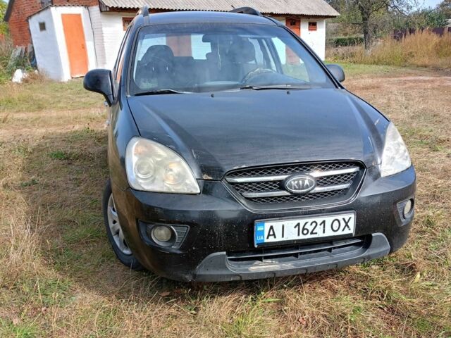 Кіа Каренс 2008 у Макарове на Automoto.ua Чорний Кіа Каренс, об'ємом двигуна 2 л та пробігом 290 тис. км за 3900 $, фото 1 на Automoto.ua