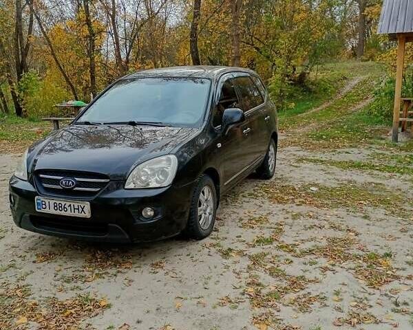 Киа Каренс 2008 в Полтаве на Automoto.ua Черный Киа Каренс, объемом двигателя 2 л и пробегом 241 тыс. км за 6200 $, фото 1 на Automoto.ua