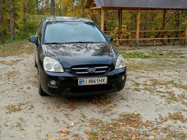 Киа Каренс 2008 в Полтаве на Automoto.ua Черный Киа Каренс, объемом двигателя 2 л и пробегом 241 тыс. км за 6200 $, фото 1 на Automoto.ua