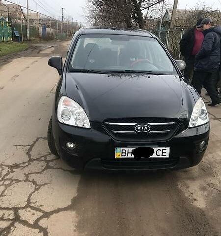 Чорний Кіа Каренс, об'ємом двигуна 2 л та пробігом 154 тис. км за 7500 $, фото 1 на Automoto.ua