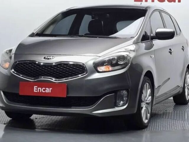 Серый Киа Каренс, объемом двигателя 2 л и пробегом 200 тыс. км за 10500 $, фото 1 на Automoto.ua