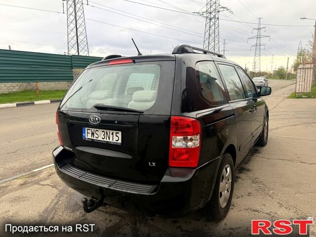 Черный Киа Карнивал, объемом двигателя 2.9 л и пробегом 183 тыс. км за 2800 $, фото 1 на Automoto.ua