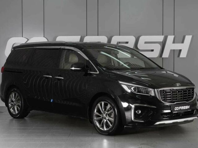 Черный Киа Карнивал, объемом двигателя 2.2 л и пробегом 89 тыс. км за 18100 $, фото 1 на Automoto.ua