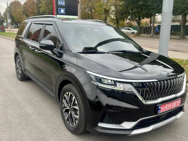 Черный Киа Карнивал, объемом двигателя 2.2 л и пробегом 102 тыс. км за 34900 $, фото 1 на Automoto.ua