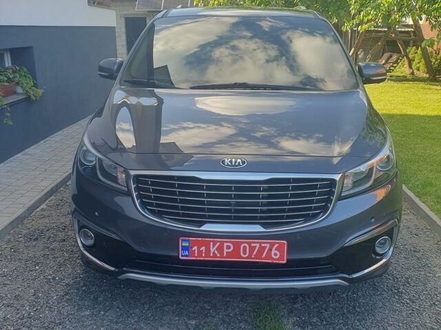 Сірий Кіа Карнівал, об'ємом двигуна 2.2 л та пробігом 160 тис. км за 23500 $, фото 1 на Automoto.ua