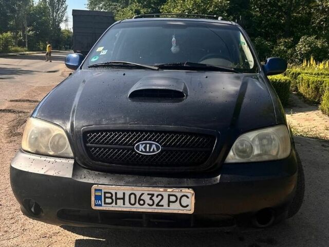 Синій Кіа Карнівал, об'ємом двигуна 2.9 л та пробігом 180 тис. км за 3250 $, фото 1 на Automoto.ua