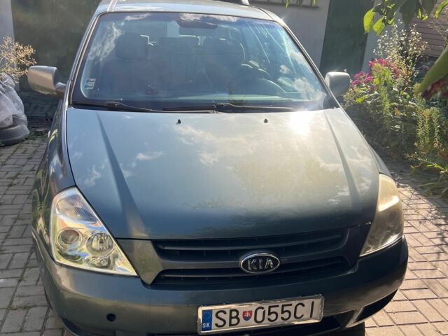 Синий Киа Карнивал, объемом двигателя 2.9 л и пробегом 350 тыс. км за 3800 $, фото 1 на Automoto.ua