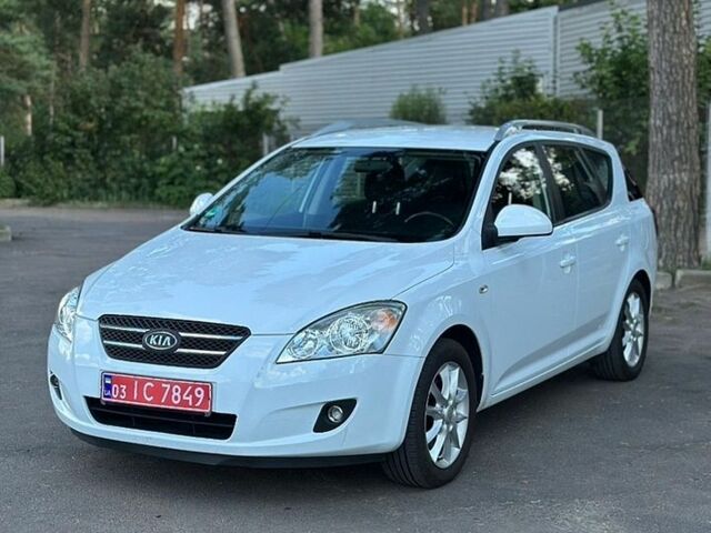 Белый Киа Сид, объемом двигателя 1.6 л и пробегом 162 тыс. км за 6600 $, фото 1 на Automoto.ua
