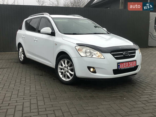 Белый Киа Сид, объемом двигателя 1.6 л и пробегом 219 тыс. км за 6600 $, фото 1 на Automoto.ua