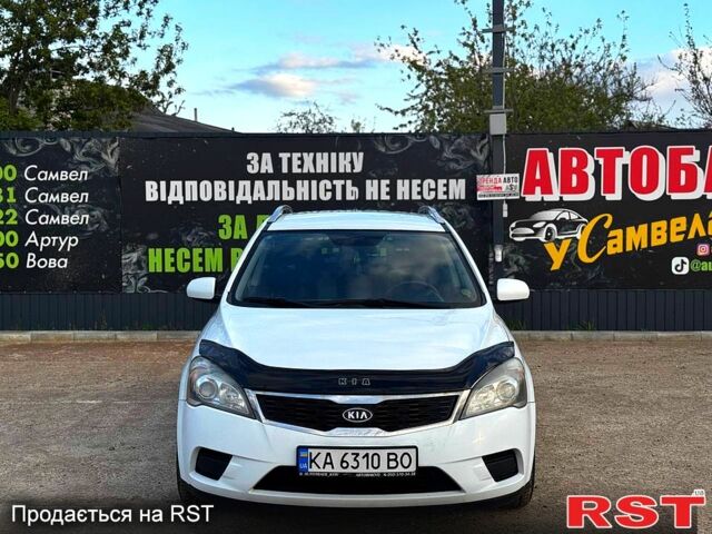 Белый Киа Сид, объемом двигателя 1.6 л и пробегом 130 тыс. км за 5500 $, фото 1 на Automoto.ua