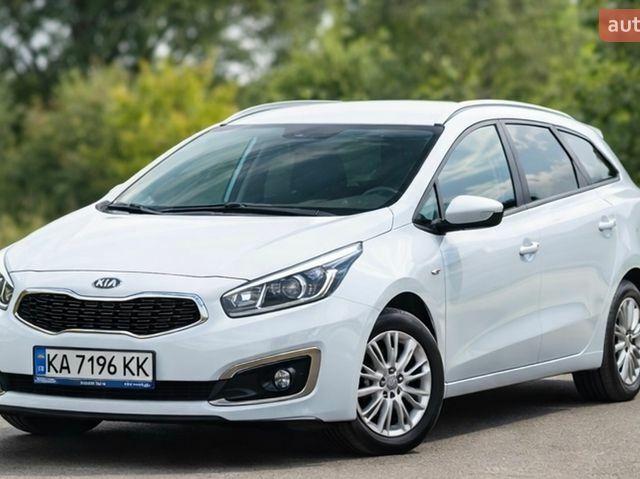 Белый Киа Сид, объемом двигателя 1.4 л и пробегом 245 тыс. км за 11000 $, фото 1 на Automoto.ua