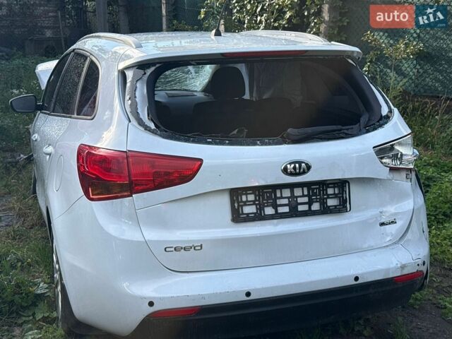 Белый Киа Сид, объемом двигателя 1.6 л и пробегом 265 тыс. км за 2300 $, фото 1 на Automoto.ua