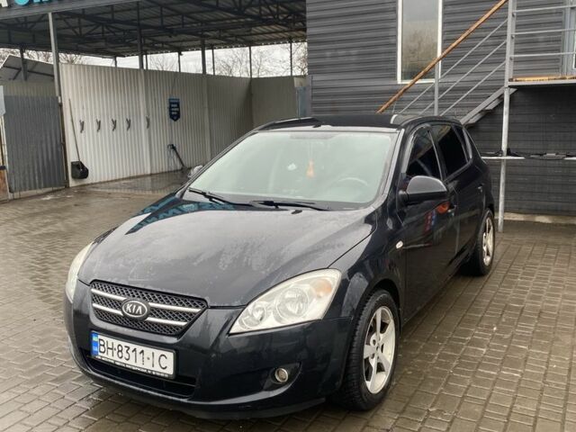 Черный Киа Сид, объемом двигателя 1.6 л и пробегом 195 тыс. км за 5200 $, фото 1 на Automoto.ua