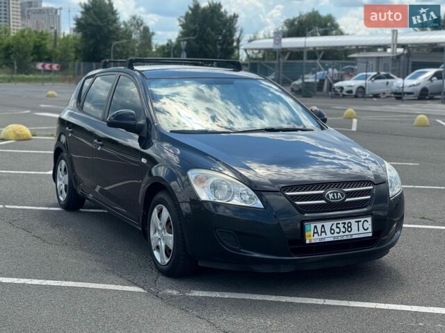 Черный Киа Сид, объемом двигателя 1.59 л и пробегом 216 тыс. км за 6200 $, фото 1 на Automoto.ua