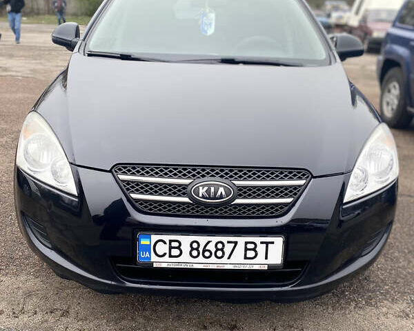 Черный Киа Сид, объемом двигателя 1.6 л и пробегом 217 тыс. км за 5150 $, фото 1 на Automoto.ua