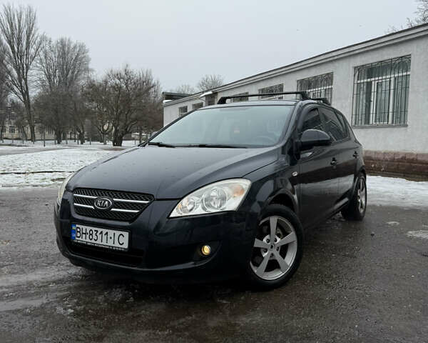 Чорний Кіа Сід, об'ємом двигуна 1.6 л та пробігом 196 тис. км за 6200 $, фото 1 на Automoto.ua