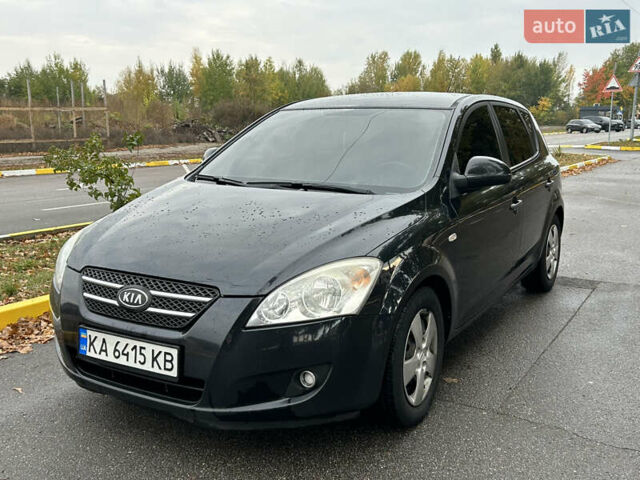 Черный Киа Сид, объемом двигателя 1.6 л и пробегом 270 тыс. км за 5200 $, фото 1 на Automoto.ua