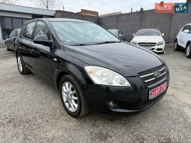 Черный Киа Сид, объемом двигателя 1.6 л и пробегом 176 тыс. км за 6700 $, фото 1 на Automoto.ua