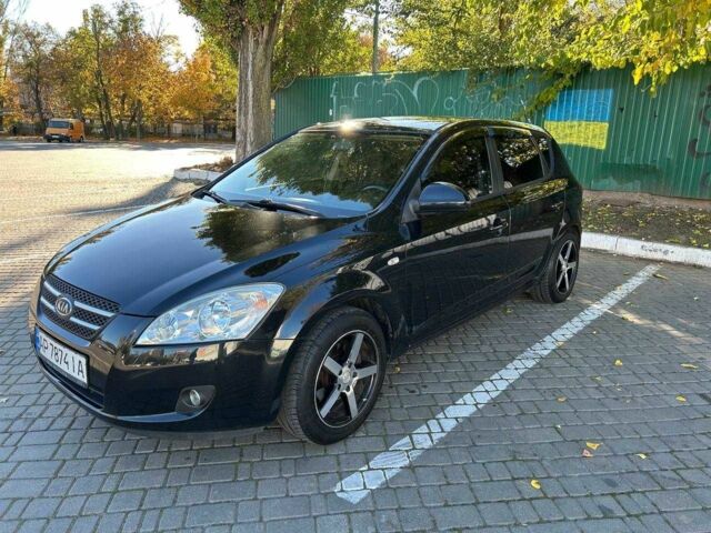 Киа Сид 2007 в Одессе на Automoto.ua Черный Киа Сид, объемом двигателя 1.6 л и пробегом 182 тыс. км за 6200 $, фото 1 на Automoto.ua