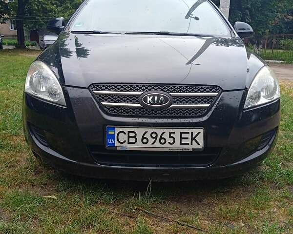 Чорний Кіа Сід, об'ємом двигуна 1.4 л та пробігом 178 тис. км за 4950 $, фото 1 на Automoto.ua