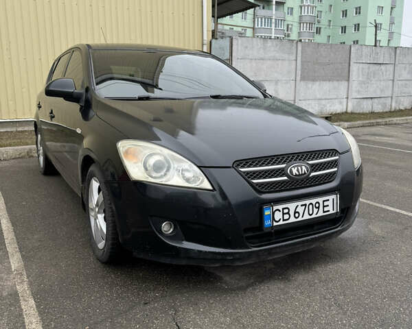 Черный Киа Сид, объемом двигателя 1.98 л и пробегом 317 тыс. км за 5350 $, фото 1 на Automoto.ua