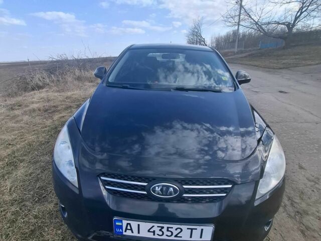 Черный Киа Сид, объемом двигателя 1.6 л и пробегом 374 тыс. км за 4400 $, фото 1 на Automoto.ua