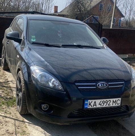 Черный Киа Сид, объемом двигателя 2.02 л и пробегом 289 тыс. км за 6200 $, фото 1 на Automoto.ua