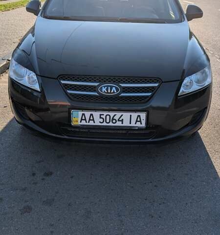 Черный Киа Сид, объемом двигателя 1.6 л и пробегом 206 тыс. км за 5000 $, фото 1 на Automoto.ua