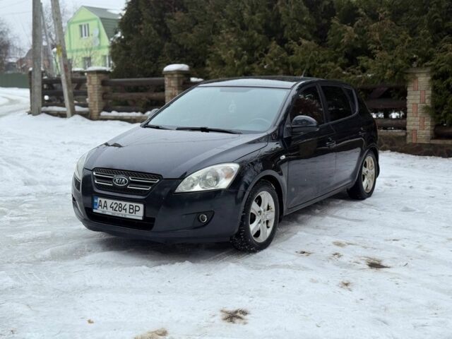 Черный Киа Сид, объемом двигателя 1.6 л и пробегом 283 тыс. км за 5400 $, фото 1 на Automoto.ua