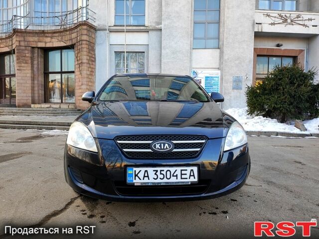 Черный Киа Сид, объемом двигателя 1.4 л и пробегом 350 тыс. км за 4300 $, фото 1 на Automoto.ua