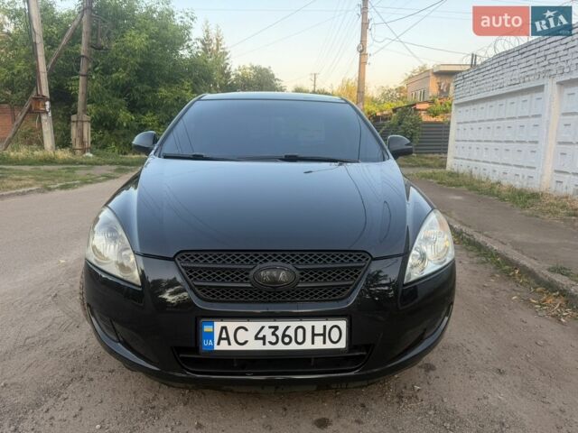 Черный Киа Сид, объемом двигателя 1.59 л и пробегом 213 тыс. км за 6700 $, фото 1 на Automoto.ua