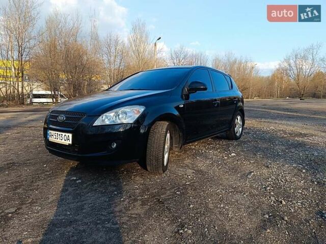 Черный Киа Сид, объемом двигателя 2 л и пробегом 281 тыс. км за 6100 $, фото 1 на Automoto.ua