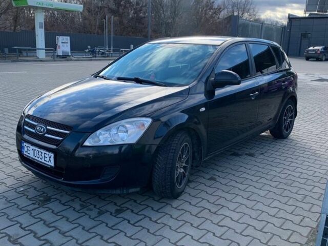 Черный Киа Сид, объемом двигателя 1.4 л и пробегом 216 тыс. км за 5600 $, фото 1 на Automoto.ua