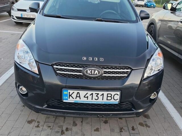 Черный Киа Сид, объемом двигателя 1.6 л и пробегом 234 тыс. км за 5700 $, фото 1 на Automoto.ua